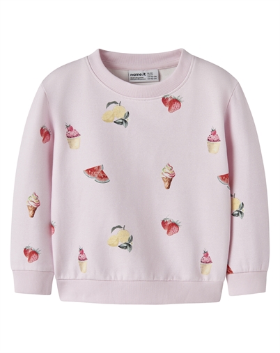 Name it - NMFJovina Sweatshirt - Cradle Pink